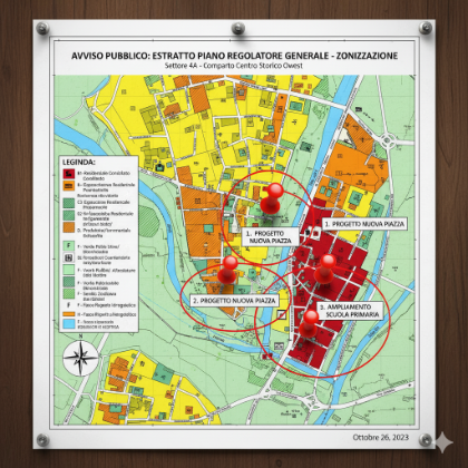 Manifestazione d'interesse per il conferimento d'incarico della PERIMETRAZIONE DEL TERRITORIO URBANIZZATO.